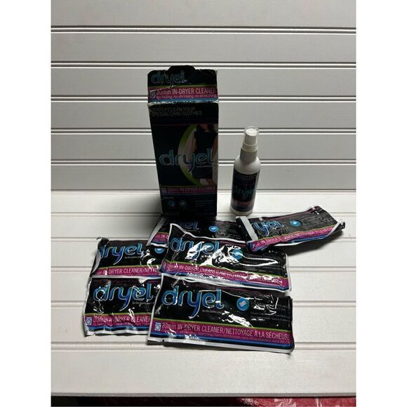 Dryel At-Home Dry Cleaner Refill Kit Booster Spray 6 Loads Open Box - Picture 3 of 6